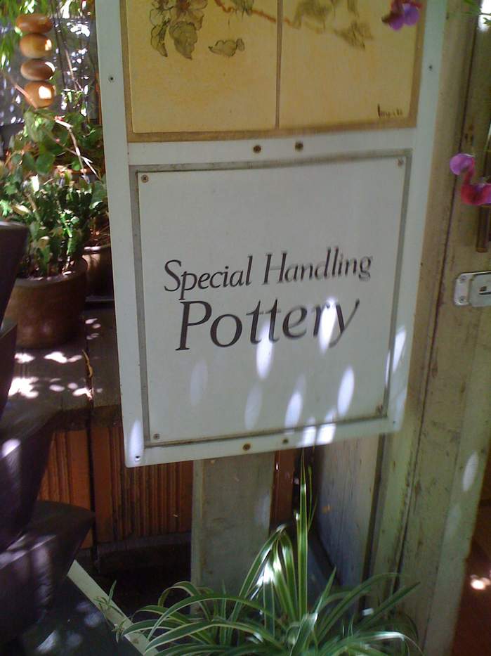 Special Handling Pottery